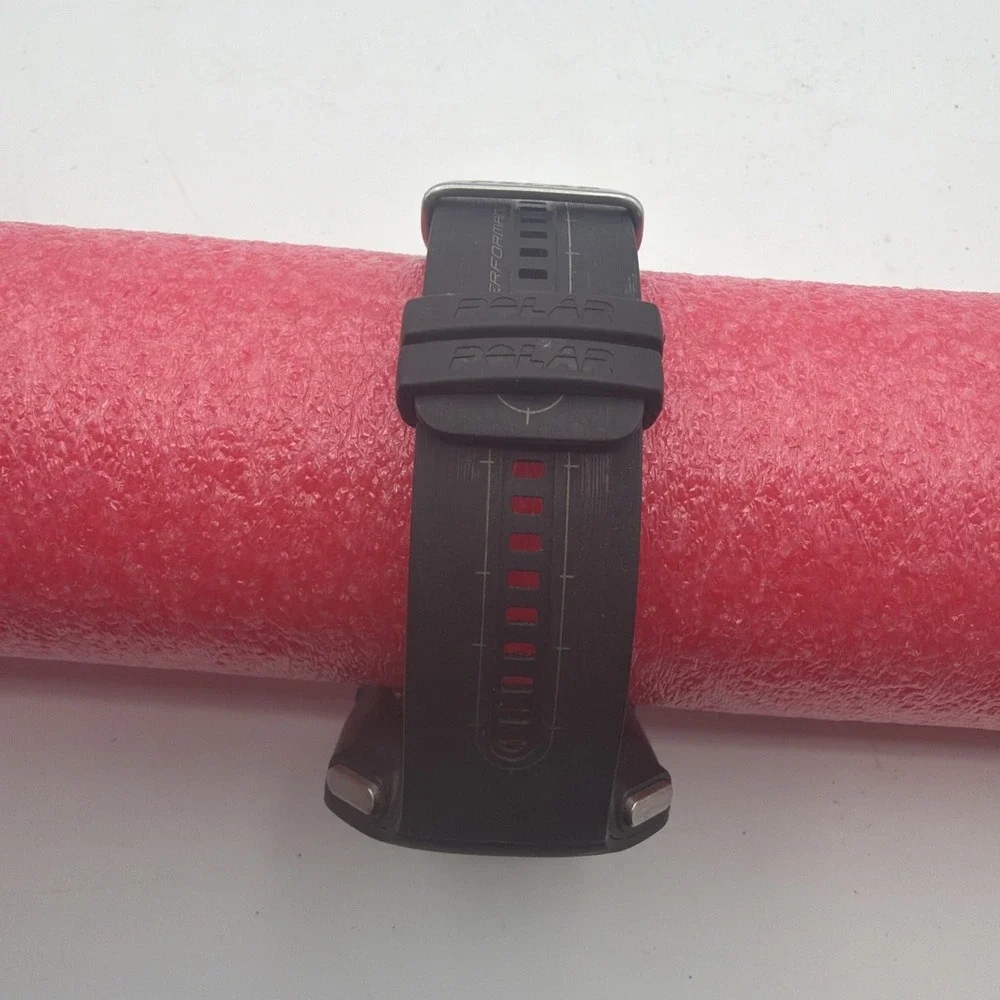 Polar RCX5 RUN GPS Heart Rate Monitor Running Watch Black New Battery Watch Only